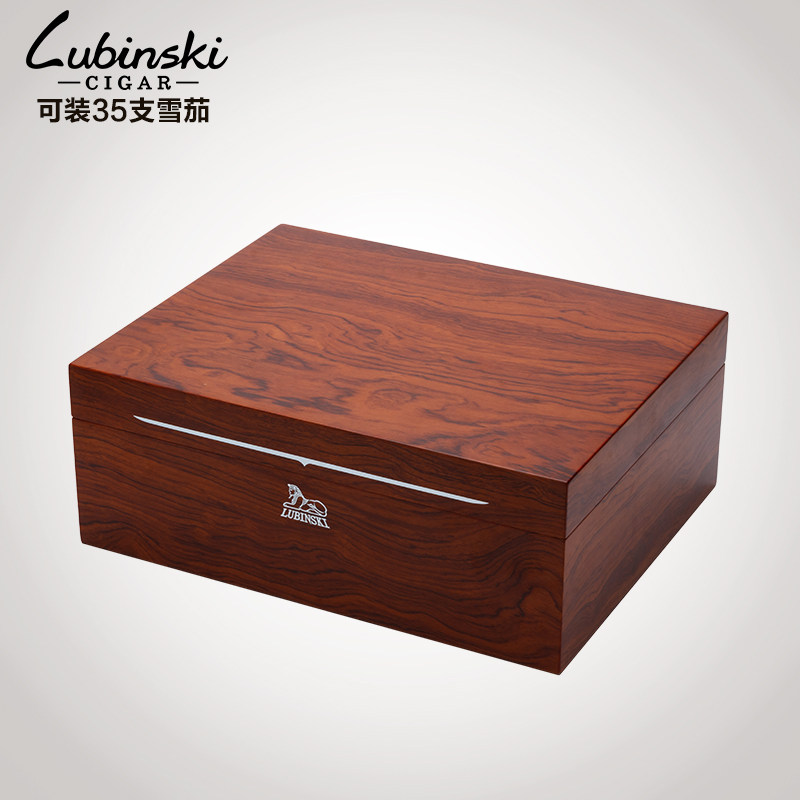 LUBINSKI鲁宾斯基古巴雪茄盒进口雪松木保湿盒实木柜便携保存保养在类目 ZIPPO/瑞士军刀/眼镜, 烟具, 烟盒中 - 来自Buy2taobao.com提供专业的淘宝代购服务