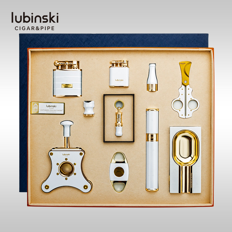 LUBINSKI雪茄十件套工具礼盒装