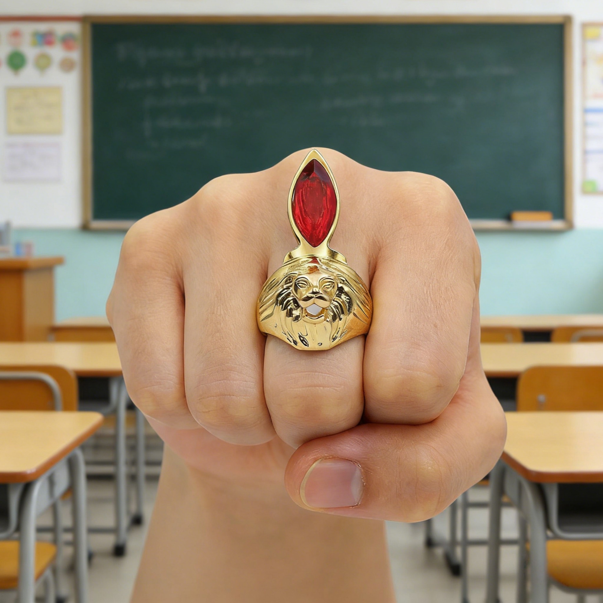 雷欧奥特曼艾斯变身器狮子之瞳动漫雷欧戒指男士韩版时尚个性