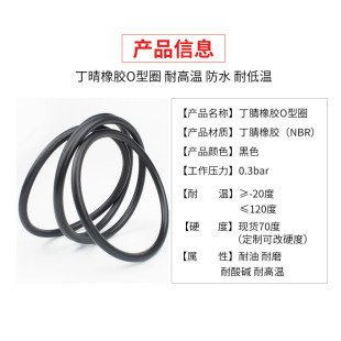 160 165 170 丁晴胶O型圈线径6外径145 180 155 175 185 150