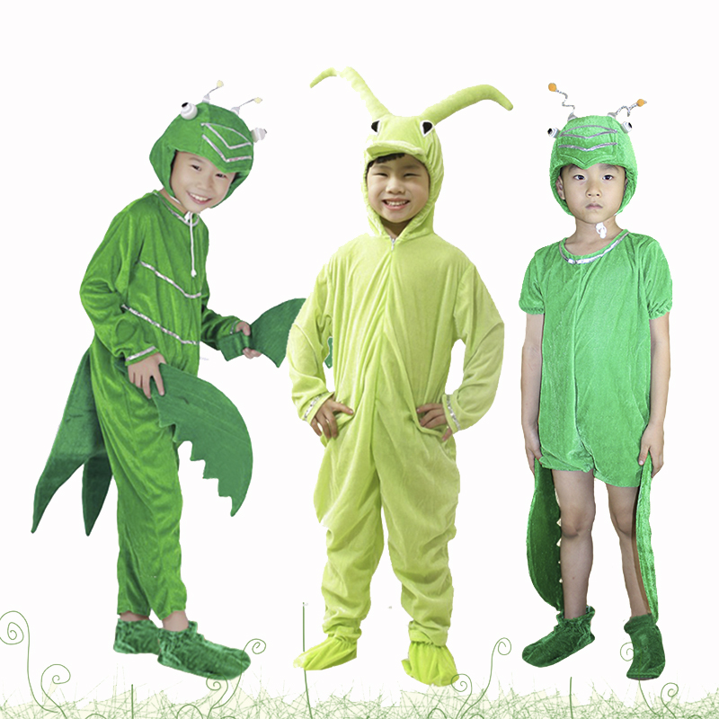 动物舞台演出课本剧螳螂卡通男女