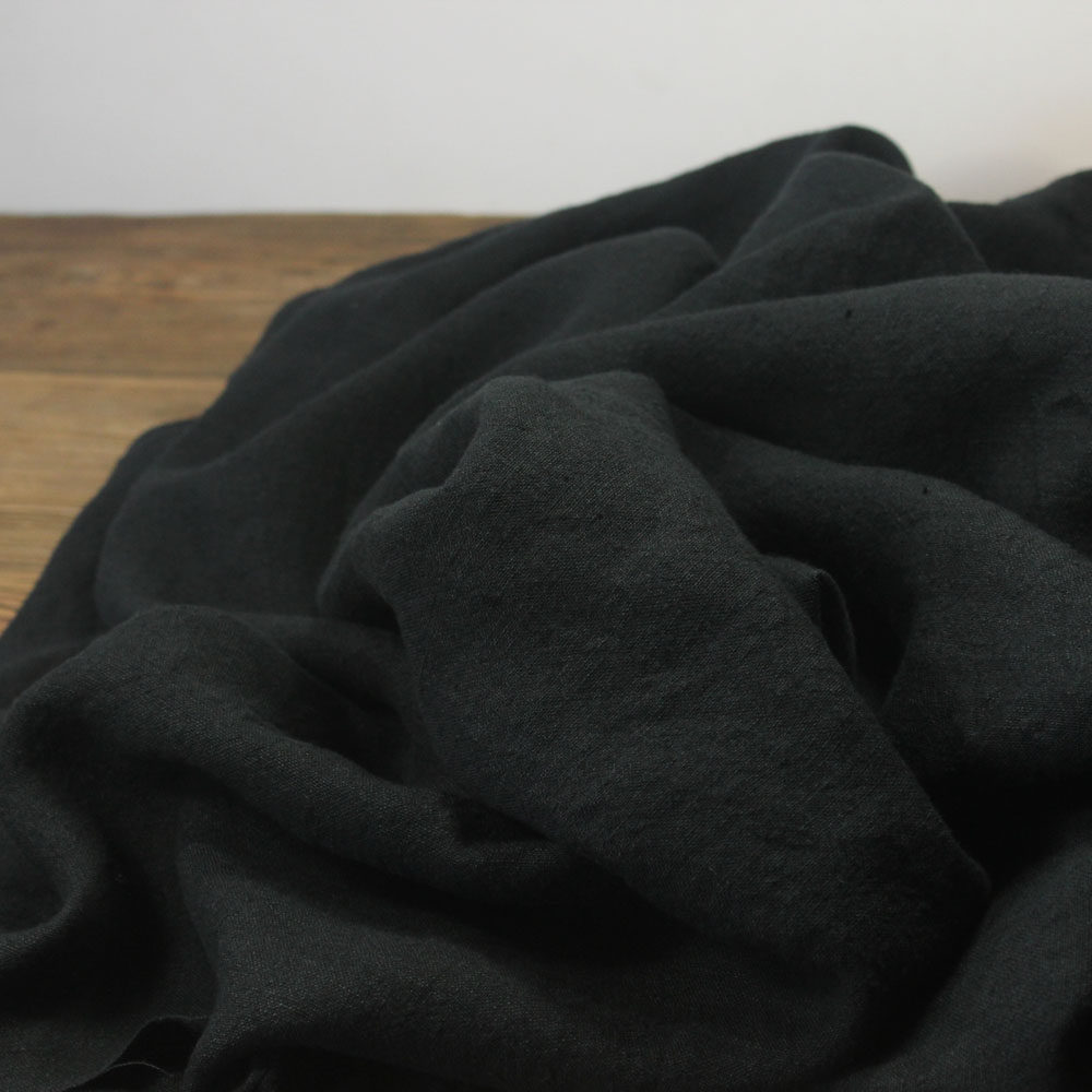 瓦娜家原创设计高端汉麻亚麻混纺布料纯色加厚裤裙袍服装面料黑色,居家布艺,海绵垫/布料/面料/手工diy,淘宝优惠券,粉丝福利购,淘宝优惠卷