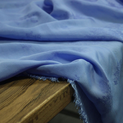 瓦娜玫瑰纤维服装田园提花裙袍布