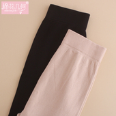 打底 单件线裤 秋裤 女内穿加厚不加绒美体毛圈薄绒紧身毛巾绒保暖裤