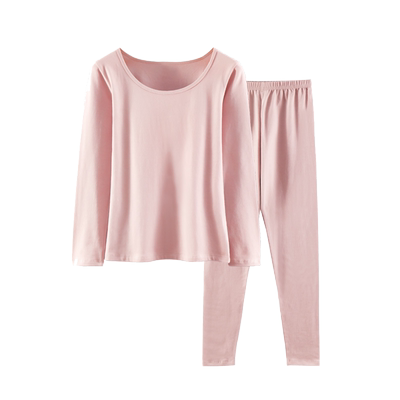 亲肤纯棉薄款打底套装