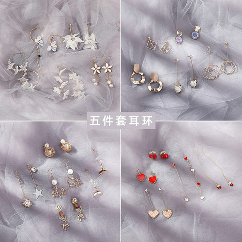 每天不重样高级感显脸瘦耳环