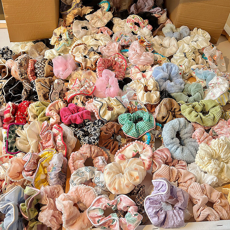 网红发圈大肠圈高级感头绳头花发饰简约猪大肠头绳按斤称发饰摆摊,饰品/流行首饰/时尚饰品新,发饰,淘宝优惠券,粉丝福利购,淘宝优惠卷