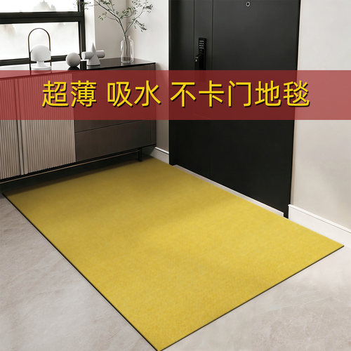 新款2mm入户门薄地毯可裁剪吸水