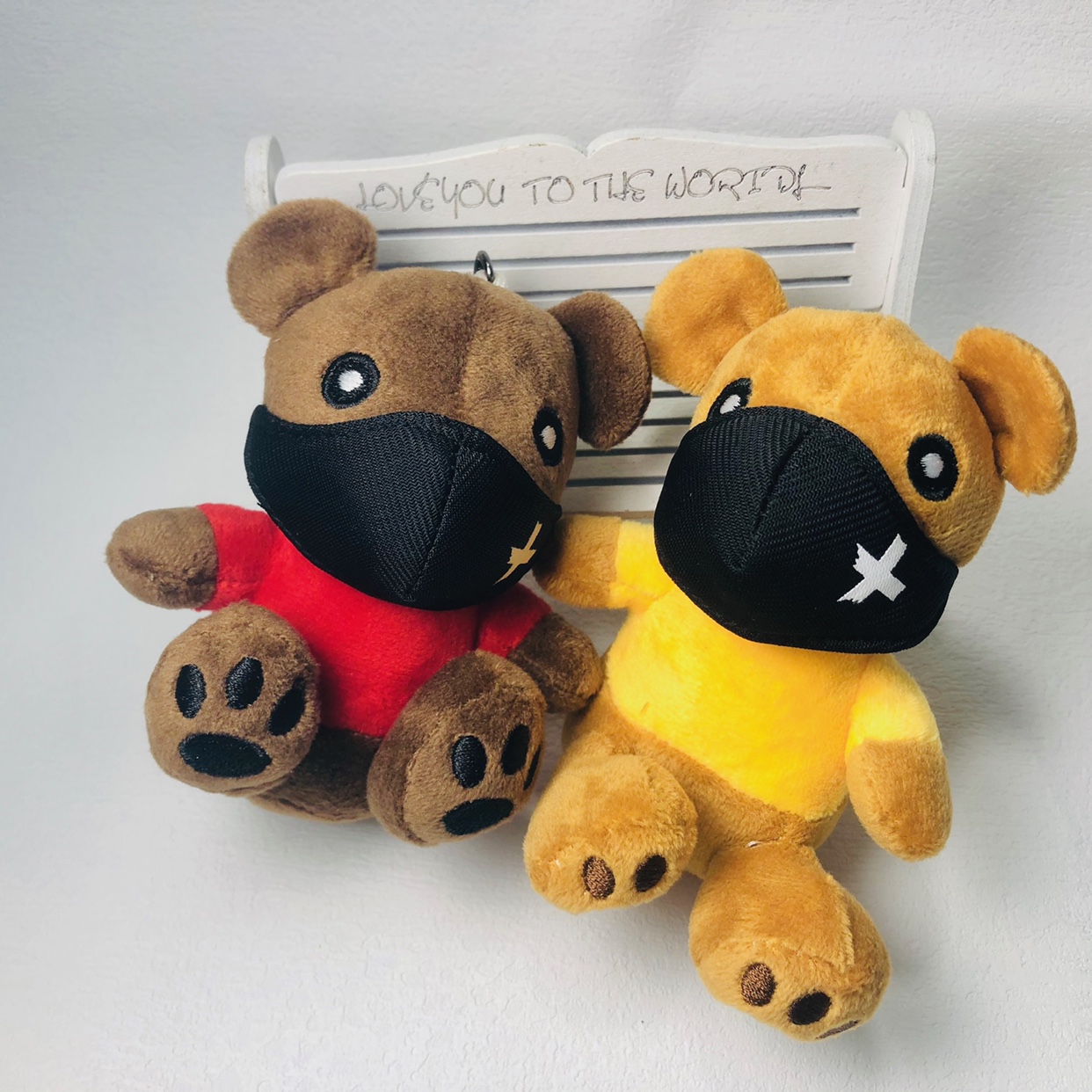 背包公仔毛绒钥匙挂件