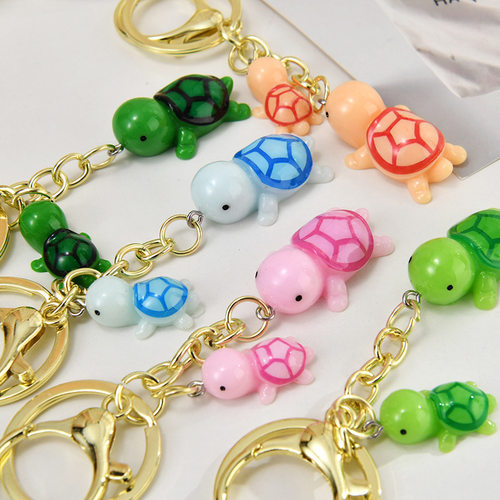 小乌龟钥匙扣挂件热销乌龟对对碰盲盒DIY儿童玩偶书包挂饰小配饰