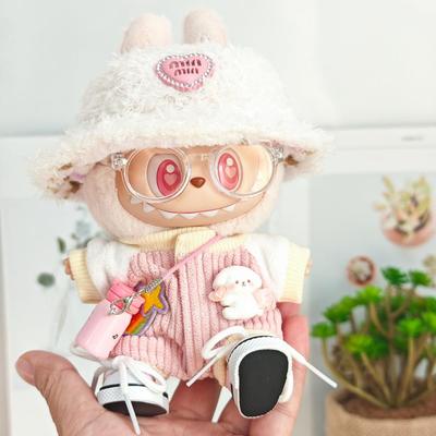 替换装一代拉布布搪胶盲盒挂件