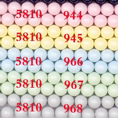 施华洛世奇5810仿珍珠串珠材料包