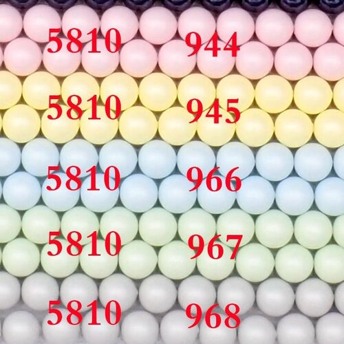 施华洛世奇5810仿珍珠串珠材料包