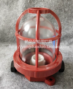 海盛 CCD9-2-2船用白炽舱顶灯 塑料水密甲板灯照明舱室灯220V60W