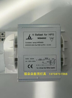 海星船用110V220V荧光电感镇流器8W15W20W30W40W钠灯金卤灯400W