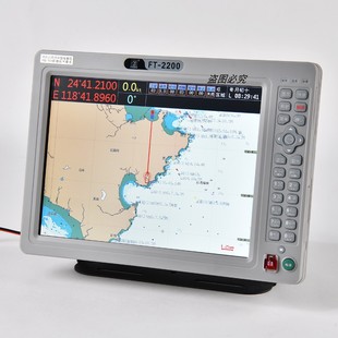 原装 2200AIS防碰撞仪海图机避碰仪12寸 船用GPS卫星导航仪飞通FT