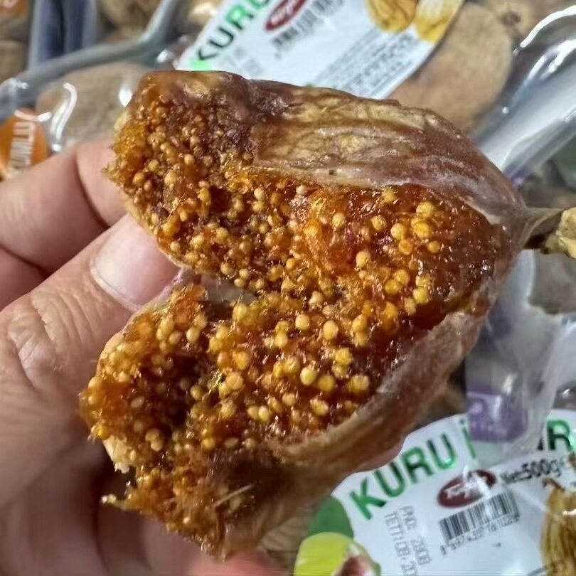 现货 土耳其无花果TUGBA天然0添加干果 精品包装500G/盒