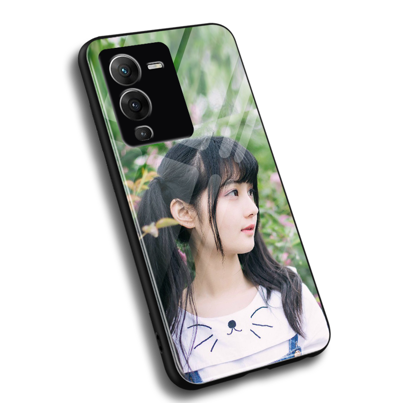 适用vivo适用于s15定制手机壳s15e来图s15Pro照片s12pro男s10女s10pro玻璃s10e硅胶t1私人