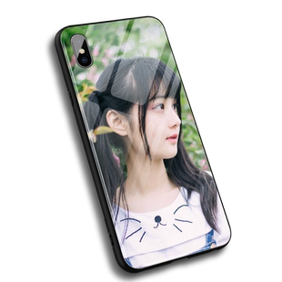 适用iphone11promax任意机型定制手机壳iphonexr苹果x玻璃xsmax男8plus女diy/iphone个性6plus潮牌6splus/7
