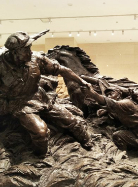 精雕宴玻璃钢铸铜纪念馆