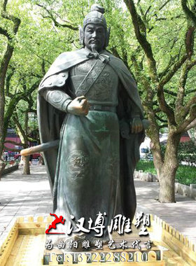 玻璃钢古代城市广场人物雕塑定制