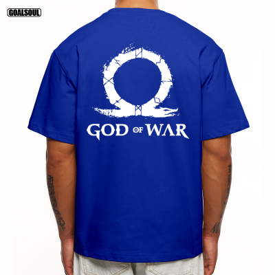 战神 T恤GOD OF WAR游戏周边美式复古宽松休闲潮牌重磅纯棉短袖