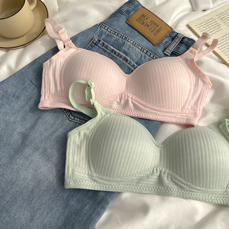 other/其他简约无钢圈棉聚拢内衣