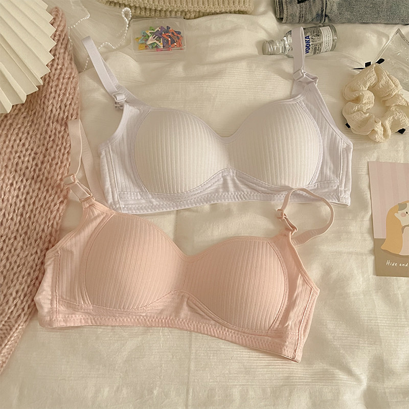 内衣女无钢圈小胸聚拢文胸夏季薄款收副乳防下垂胸罩学生大胸显小,女士内衣/男士内衣/家居服,文胸,淘宝优惠券,粉丝福利购,淘宝优惠卷