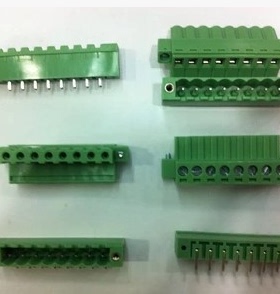 kf/zb/mg/15/2EDGKM5.0/5.08间距插拔式PCB接线端子带耳朵