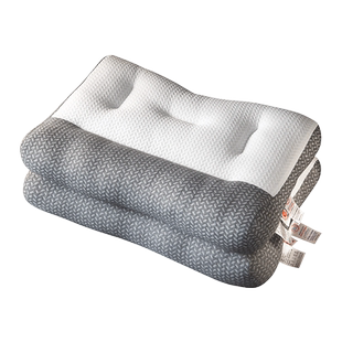 日本骨科反弓牵引枕专用枕头护颈椎助睡眠护颈枕枕芯家用一对按摩