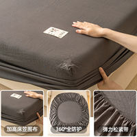 Class A bed cover, single piece washed cotton pure bedspread, bed sheet, Simmons mattress, dust-proof protective cover, full cover, anti-slip bed cover thumbnail 4