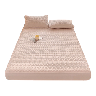 2026年新款防水隔尿夹棉床笠罩床罩防滑床单套席梦思床垫套保护罩