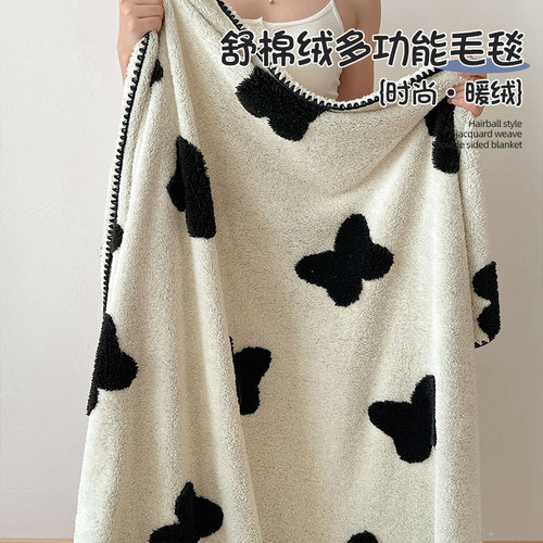 空调毯儿童午睡小毯子夏季办公室披肩毯夏凉毯单人可水洗2025新款