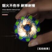 新款 烟花陀螺玩具儿童男女孩中小学生战斗盘旋转发光炫彩魔幻爆旋