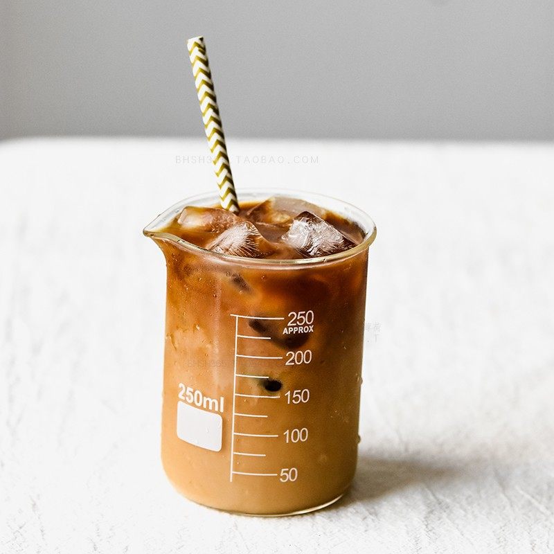 毫升刻度单嘴烘焙咖啡馆ins杯子