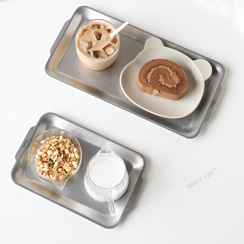 mintylife不锈钢长方形托盘