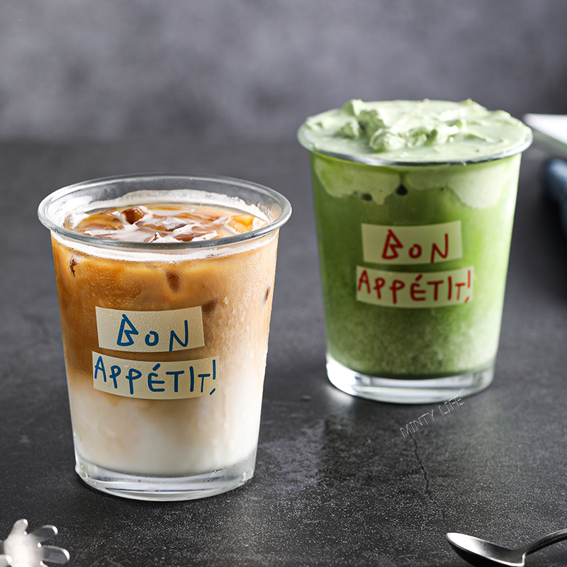 mintylife韩式翻口玻璃杯