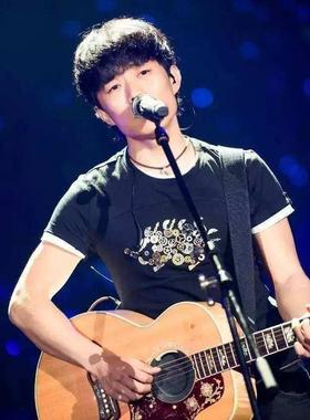 手工定制款SJ200演唱会赵雷同款38寸原声电箱民谣木吉他 成都原琴