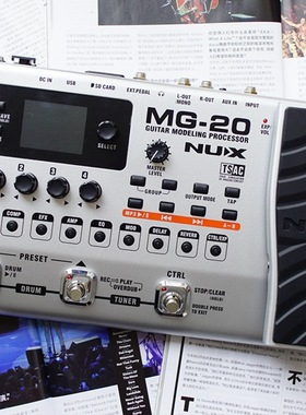 正品原装小天使NUX MG-20电吉他效果器合成综合数字MFX-10升级版