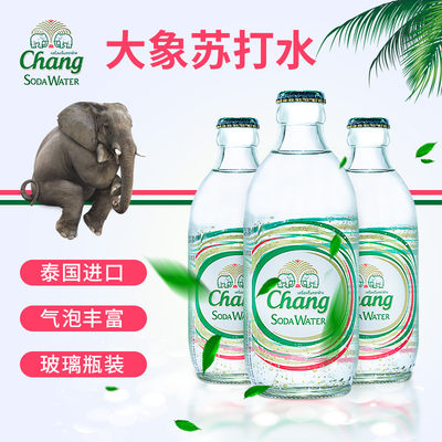 CHANG大象苏打水325ml*4瓶