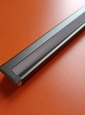 17*10mmLED线条灯45度斜发光铝合金灯条开槽灯带暗装卧室衣柜酒柜