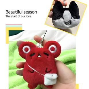 头七男主怪谈同人谷佚名鼠鼠子车莆昭车主男毛绒挂件玩偶钥匙扣