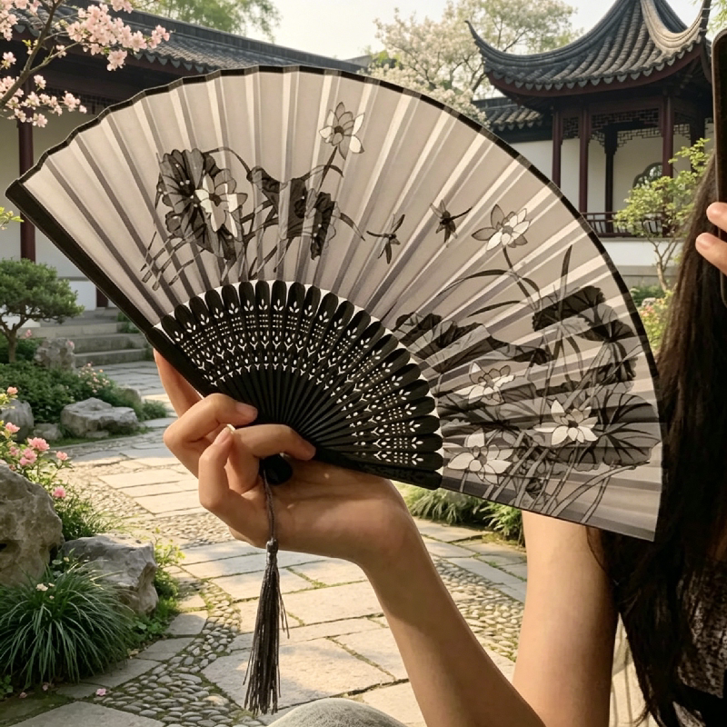 【拍照出片】新中式古风折扇
