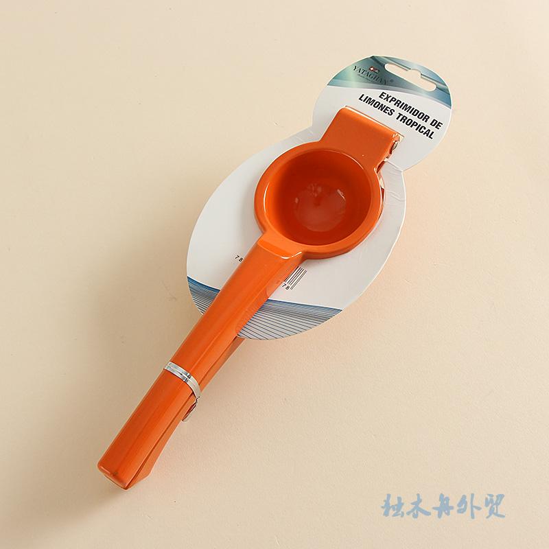 铝合金柠檬夹手动榨汁机婴儿橙子水果压汁器榨汁工具橙汁夹果汁机