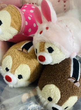 现货东京迪士尼 雨衣 兔子松松tsum奇奇蒂蒂趴趴