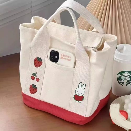 兔年兔子刺绣日系可爱帆