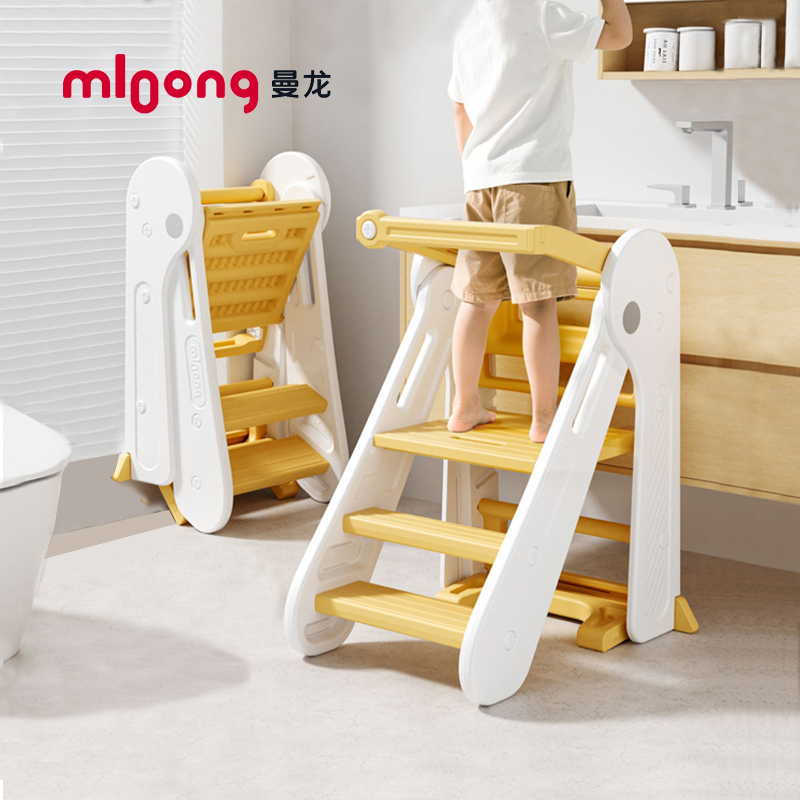 曼龙学习塔宝宝洗手台阶凳可折叠