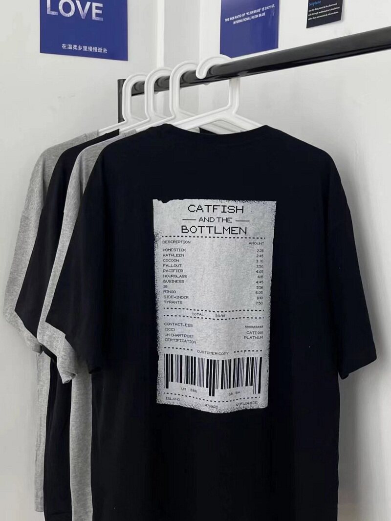 TRENDY BRAND INS SUPER HOT AMERICAN HALF-SLEEVED T-SHIRT WOMENS TREND RETRO DARK HIP HOP HIPHO STUDENT SHORT-SLEEVED SHIRT