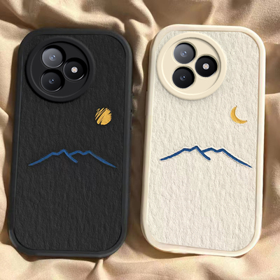 太阳月亮适用于红米K80至尊版手机壳新款25060RK16C全包防摔保护套Redmi文艺k80Ultra男女小众ins风专用外壳