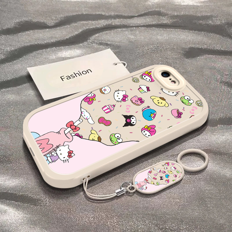 牛奶瓶凯蒂猫适用于苹果8手机壳新款苹果7全包防摔保护套7Plus可爱男女款iPhone8Plus小众卡通ins风专用外壳